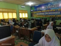 Prepare KSM 2022 Provinsi Aceh, MTsN 7 Aceh Utara mengikuti Tryout